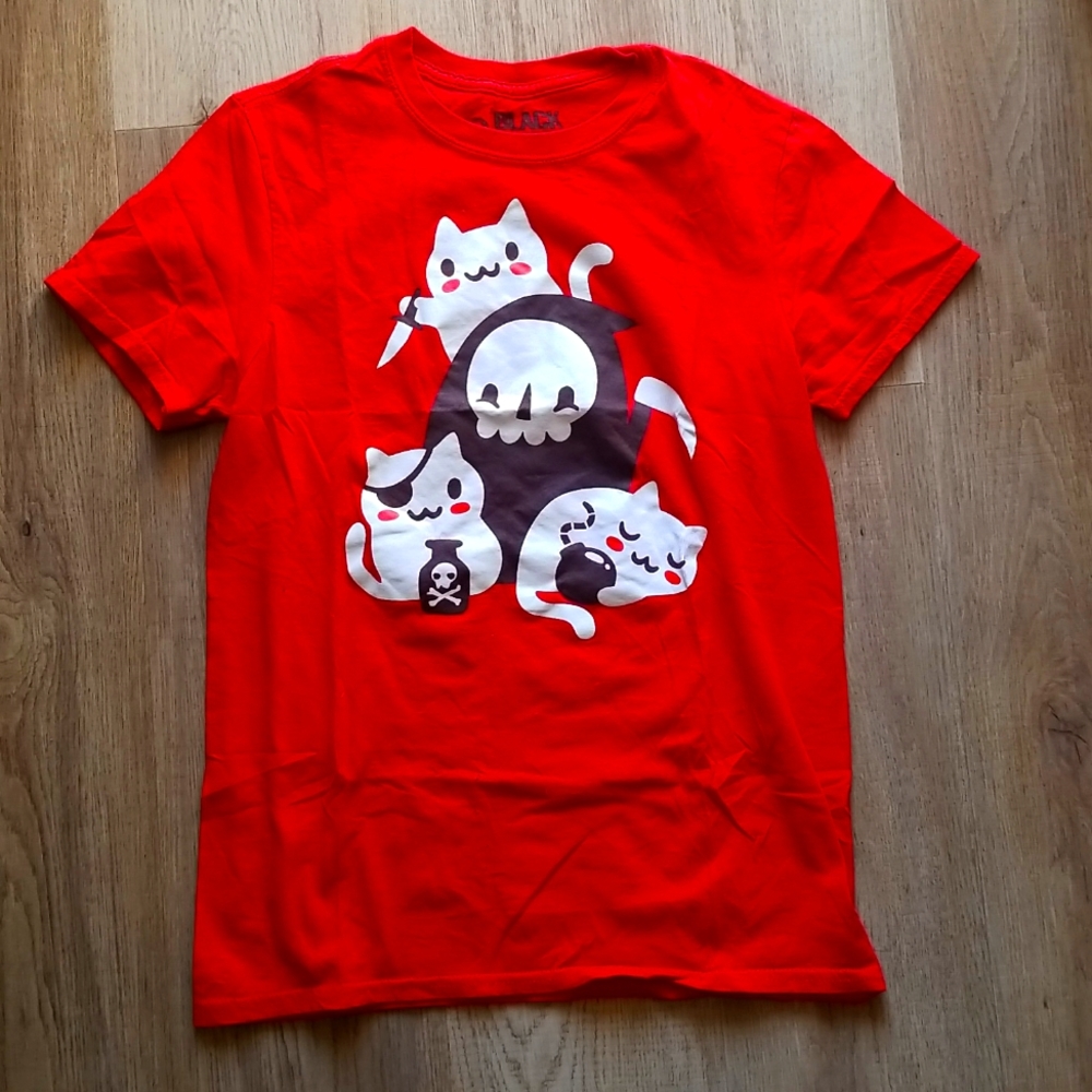 BLACK MATTER X HOT TOPIC Reeper and Kitten T-shirt
